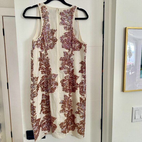 J. Crew Embroidered Linen Tank Dress - Picture 7 of 10